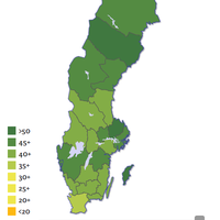 Pappaindex, interactive map