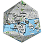 Stockholm papercraft map