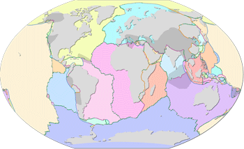 New database on tectonic plates