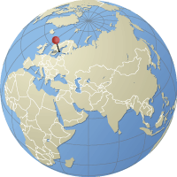 Nordpil office location on globe
