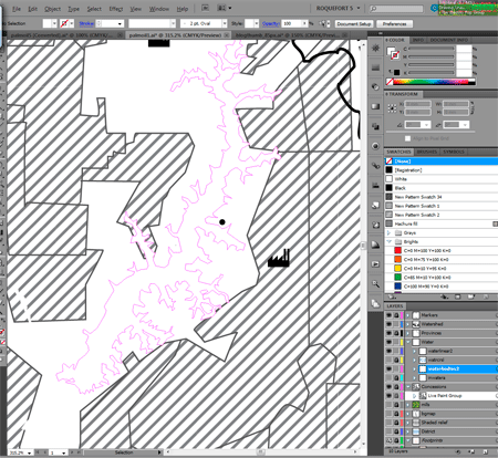 fills for map symbols in Adobe Illustrator