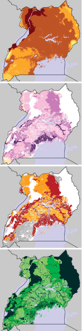 Uganda Biofuels Atlas - interactive map