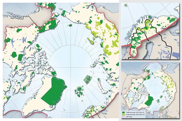 Protected areas of the Arctic