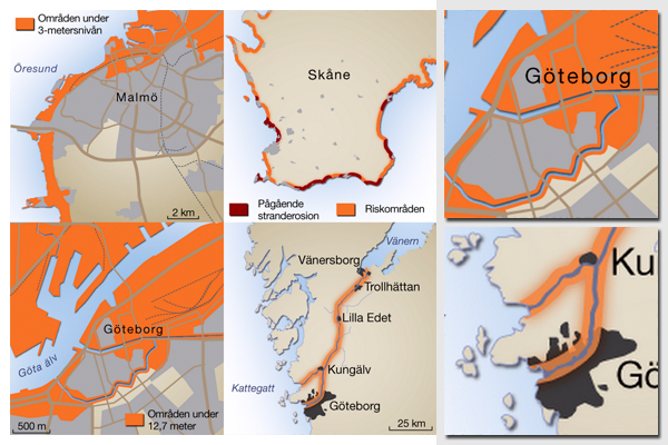 Climate change vulnerability in Sweden